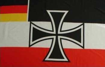 DR- Gösch der Kriegsschiffe Flagge 90x150 cm,160 Dernier (G)