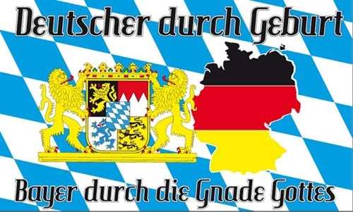 Bayern (Bayer durch die Gnade Gottes) Flagge 90x150 cm