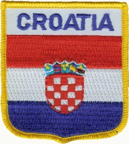 Kroatien Wappenaufnäher / Patch