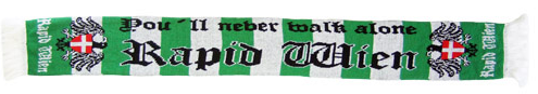 Rapid Wien You'll never walk alone Schal Sonderangebot