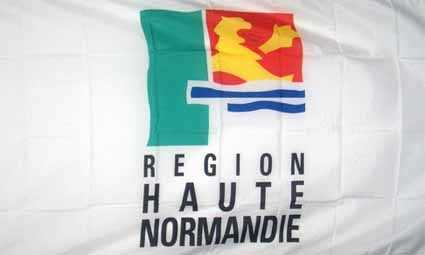 Haute-Normandie Regionalrat Flagge 90x150 cm