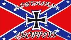 Südstaaten - Southern Choppers Flagge 90x150 cm