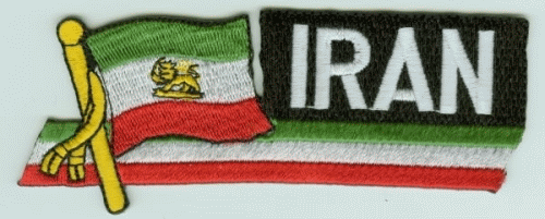 Iran Sidekickaufnäher Patch