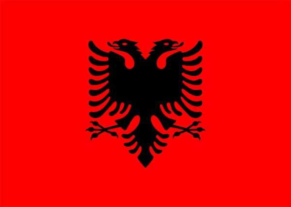 Albanien Flagge 150x250 cm