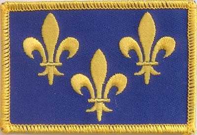 Ile de France (Fleur de Lis) Frankreich Region Aufnäher / Patch