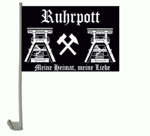 Ruhrpott Autoflagge 30x45 cm