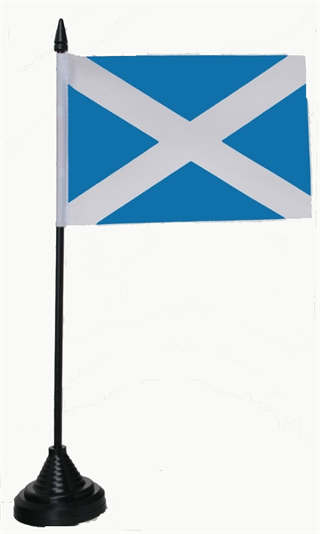 Schottland Tischflagge 10x15 cm ( Digitaldruck )